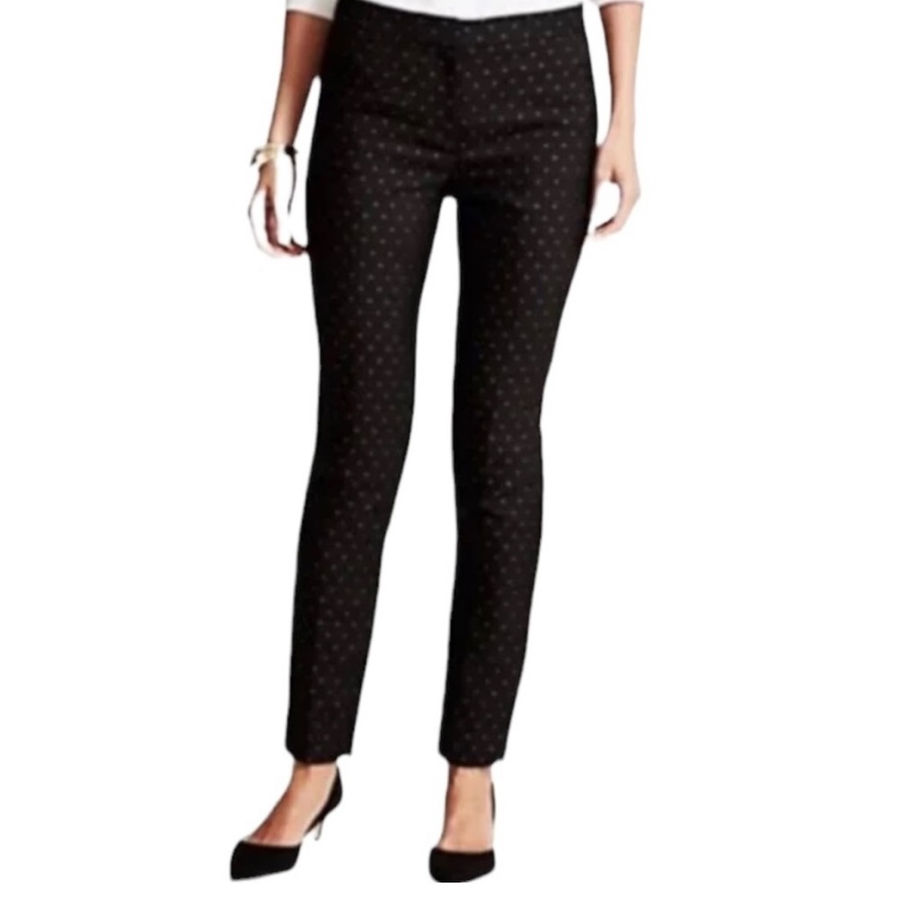 Talbots black ankle pants with golden specks size 12P